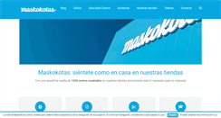 Desktop Screenshot of maskokotas.com
